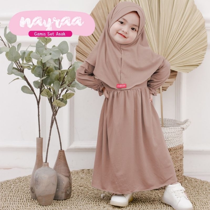 PAKAIAN MUSLIM NAYRA BAJU LEBARAN NAYRAA GAMIS SET BAYI GAMIS BAJU LEBARAN