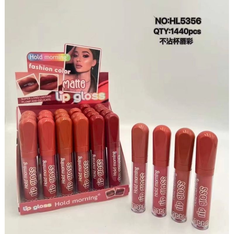 [ SATUAN ] HOLD MORNING LIPCREAM 5356