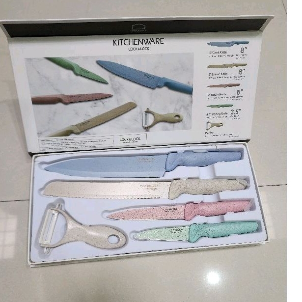 lock & lock kitchen knife set (kitchenware) best deals