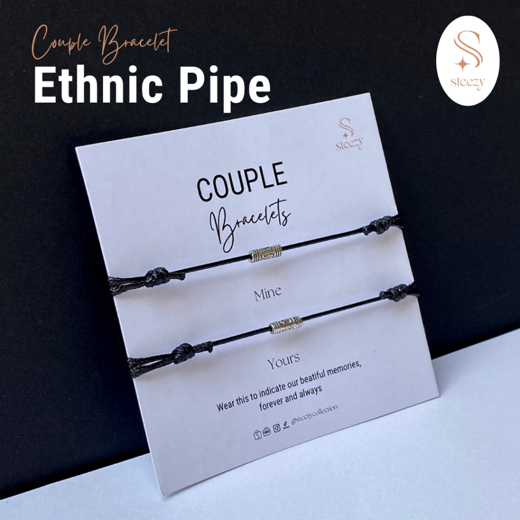 Couple Bracelet- Ethnic Pipe