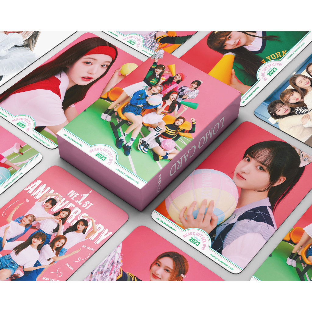 [kstuffind] IVE SEASON GREETING 2023 PHOTOCARD LOMO CARD PHOTO KARTU FOTO PC DIVE MURAH 54 PCS 54PCS