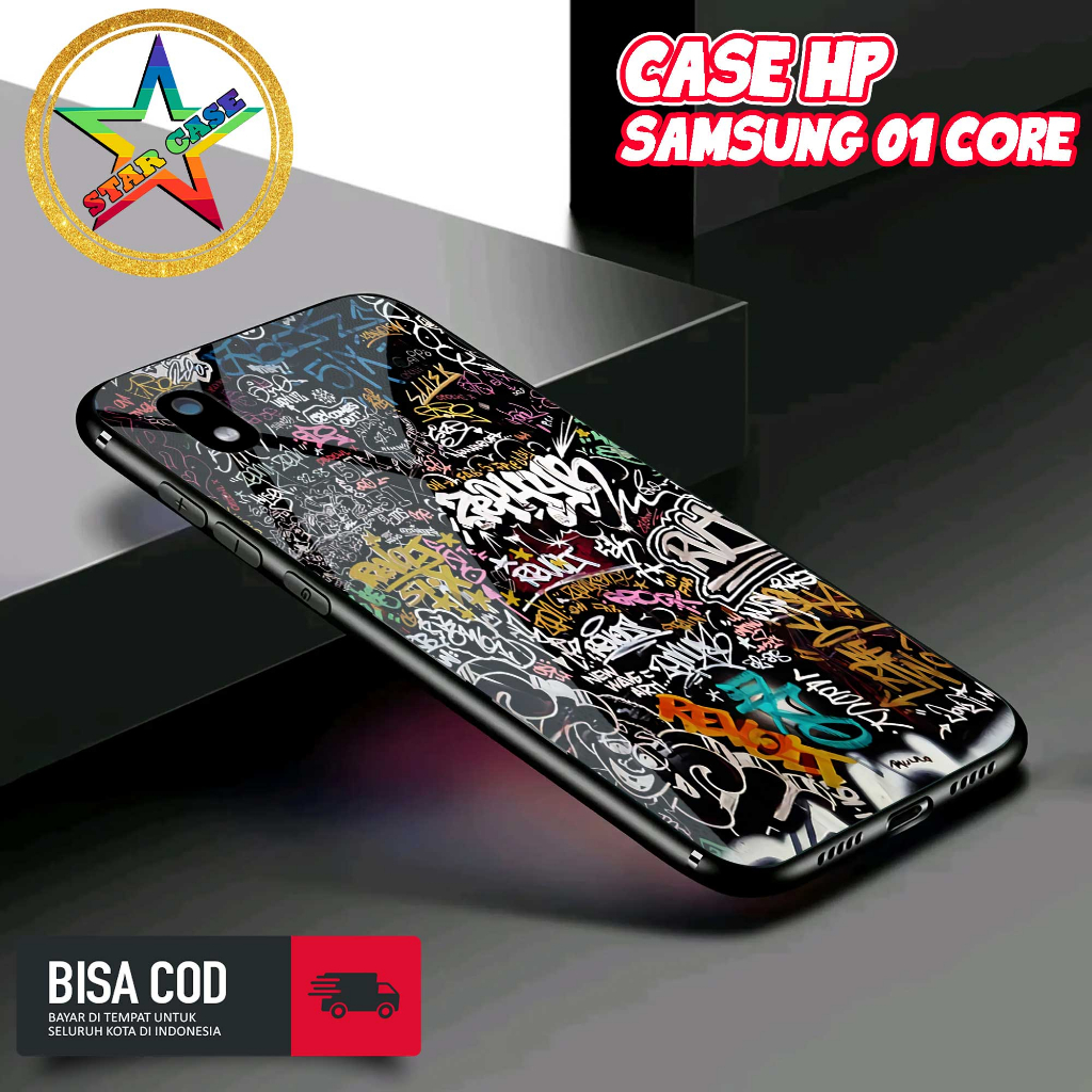 Case Samsung A01 Core Motif [SWAG] Casing Samsung A01 Core TERBARU Hardcase Glossy Kilau 2D Case Hp 