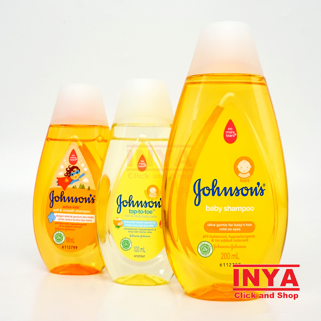 Johnson Active Kids Soft &amp; Smooth Shampoo 100ml - Shampo Bayi