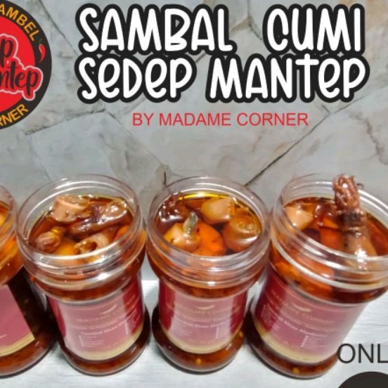 

SAMBAL CUMI BOTOL HOMEMADE