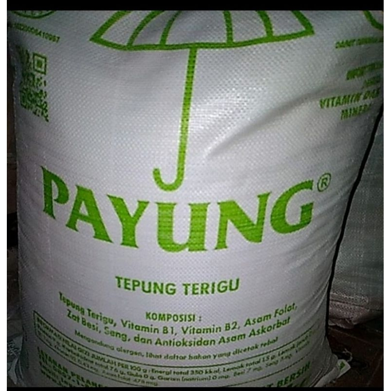 

Tepung Terigu Payung Bogasari kemasan 1/2kg