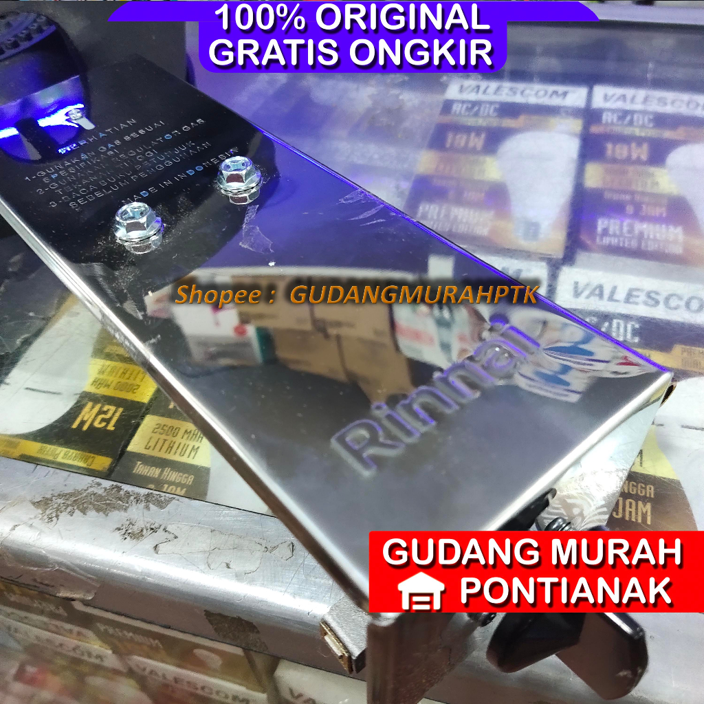 Kompor Gas Rinnai Tekanan Tinggi API JOS Sembur RI 300 HP Cocok untuk acara Dagang masak besar Tungku High Pressure Ri300HP