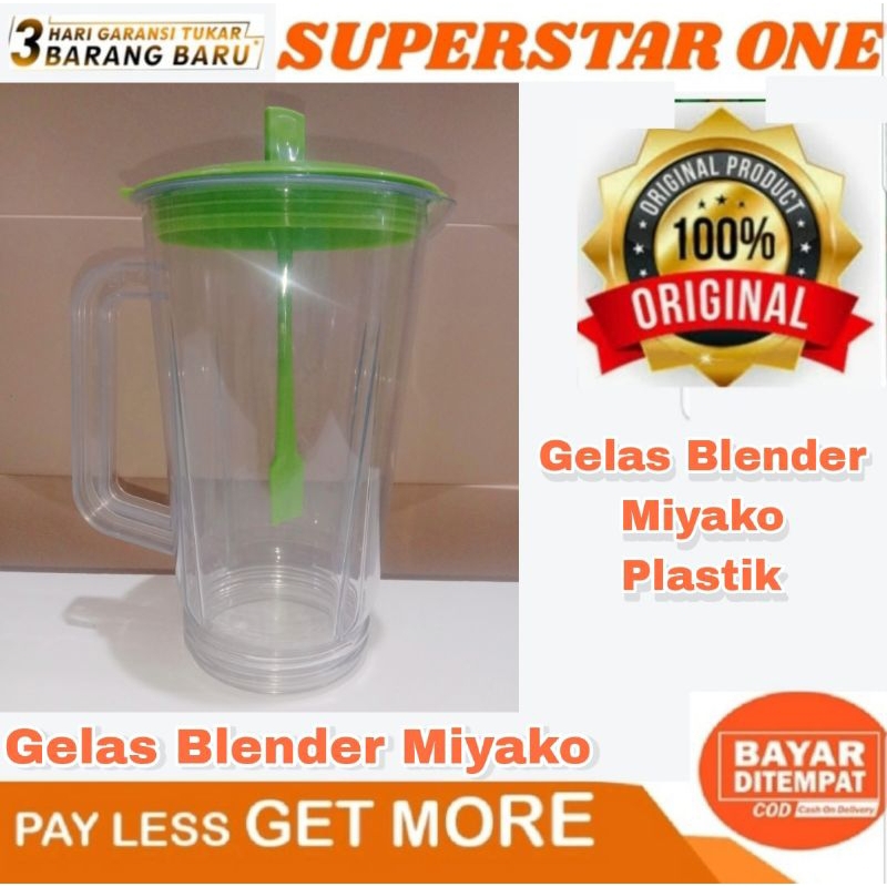 Gelas blender Miyako Plastik