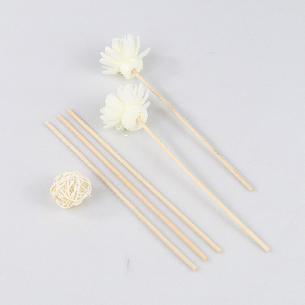 Taffware HUMI Pengharum Ruangan Reed Diffuser with Rattan Sticks 50 ml Lily - DF-099 - No Color