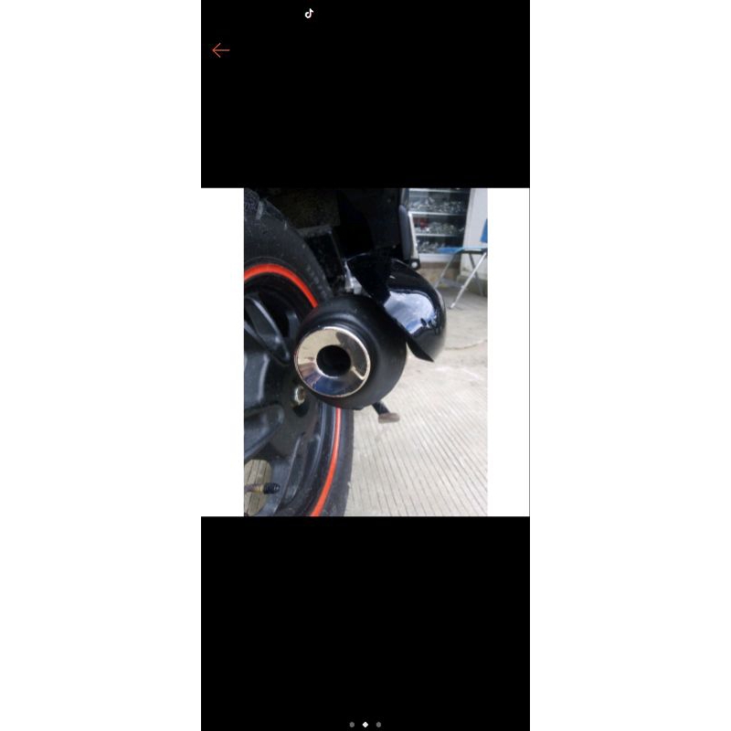 Monel tutup knalpot | mio/vario