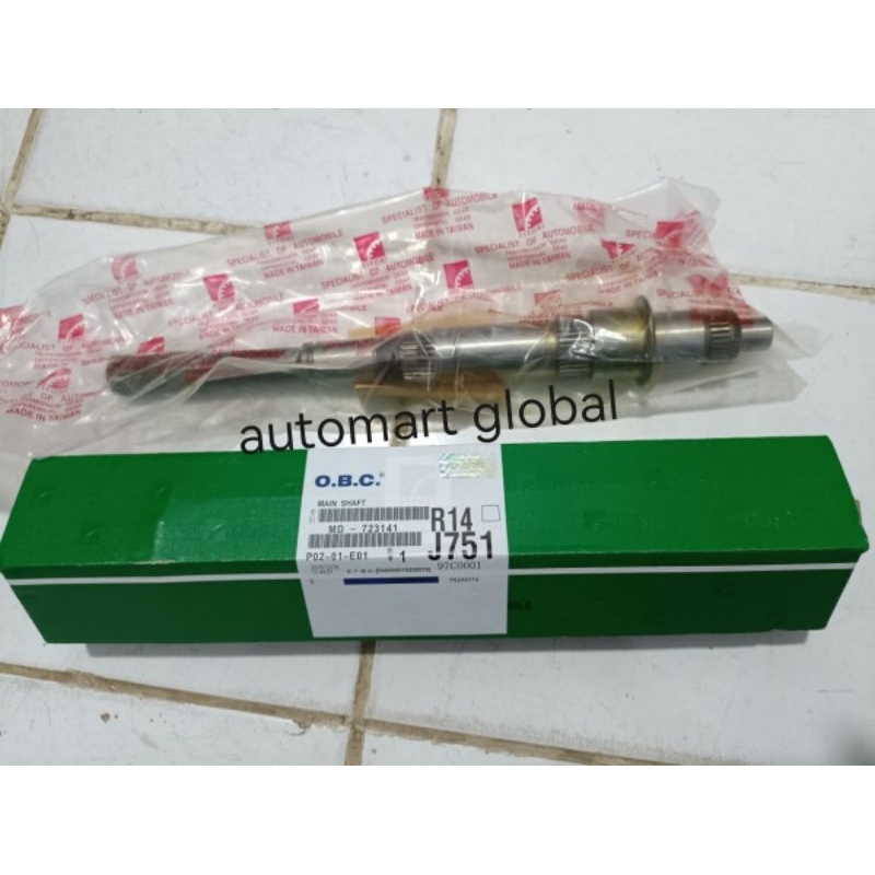 main shaft L200 Strada k57t k77t md-723141