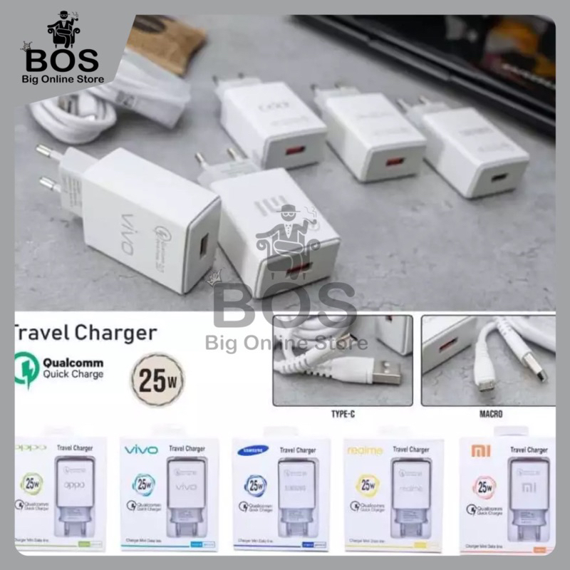 BOS - TC BRAND AK-933 2A MICRO / TYPE C | CASAN TRAVEL CHARGER AK933 BRANDED