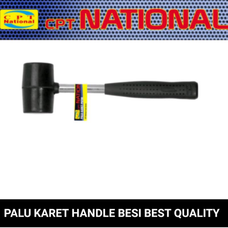 PALU KARET /H PIPA BESI LAPIS KARET 12 OZ CPT NATIONAL BEST QUALITY