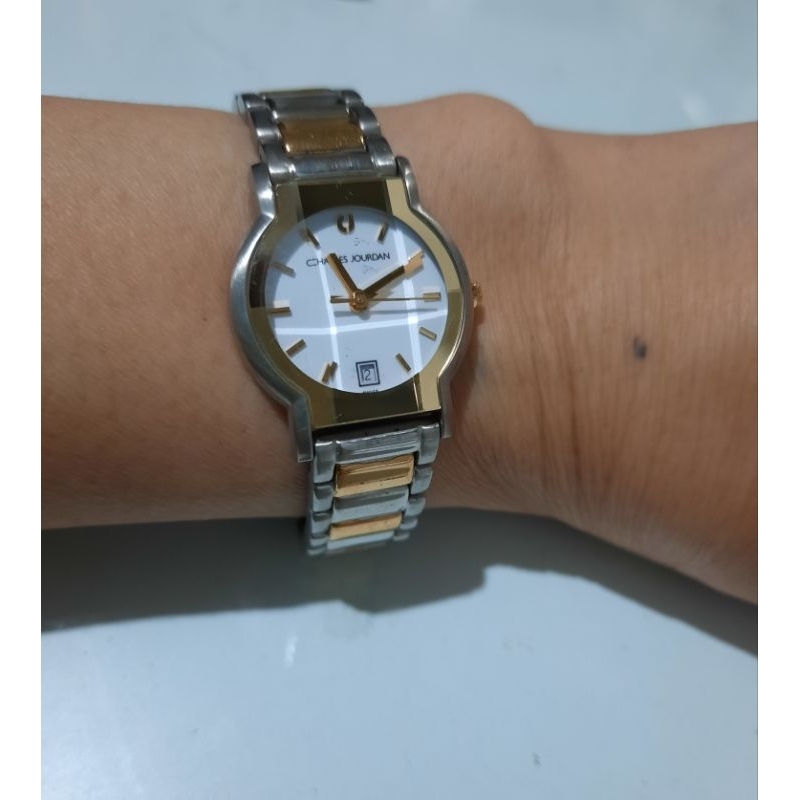 Jam tangan wanita Charles Jourdan Original watch second preloved