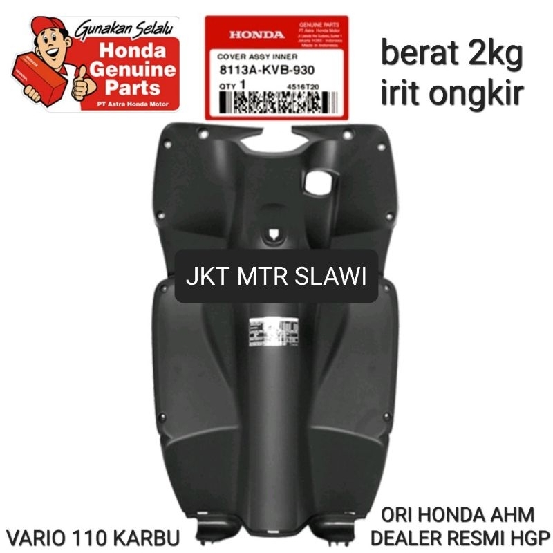 8113A-KVB-930 Cover kontak atau legsil kontak vario 110 karbu ori Honda