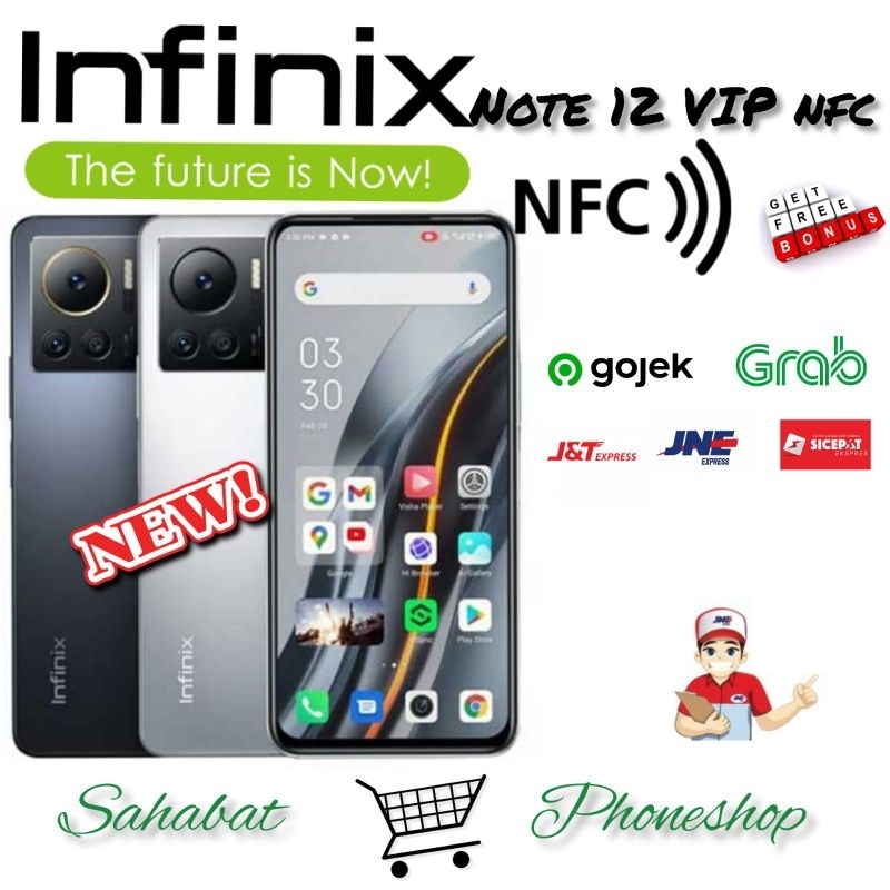 INFINIX NOTE 12 VIP NFC RAM 8GB / 256 GB