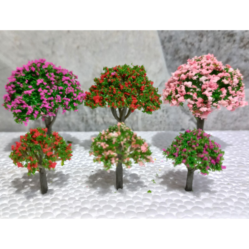 Maket Pohon Sakura Miniatur Tanaman Bunga Sakura - B79