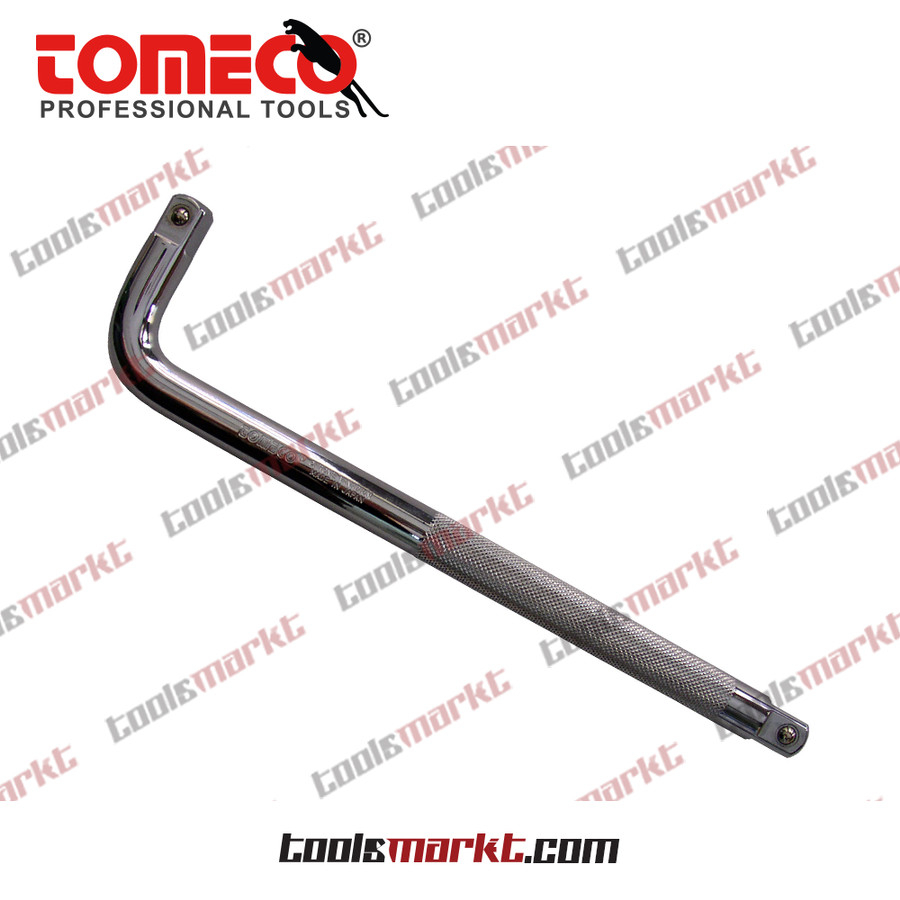 Tomeco SQ 1/2" x 12" Gagang Sok L Offset Handle CR-V