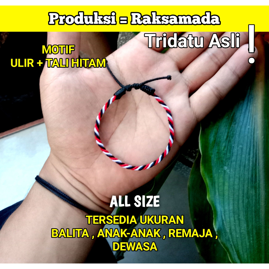 GELANG TRIDATU KHAS BALI | pengerjaan cepat |Free bonus