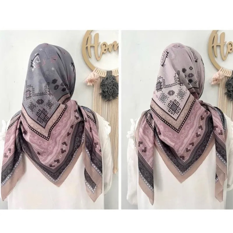 Hijab Motif Premium by Nafisha hijab