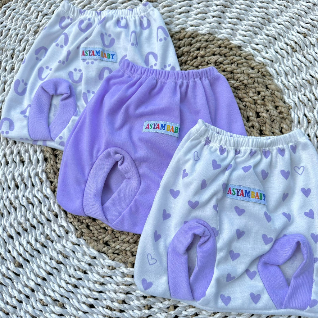 3 PCS Celana Pendek Celana Pop Celana Bayi Bawahan Bayi Celana newborn Hadiah Lahiran Bayi DNW BABY