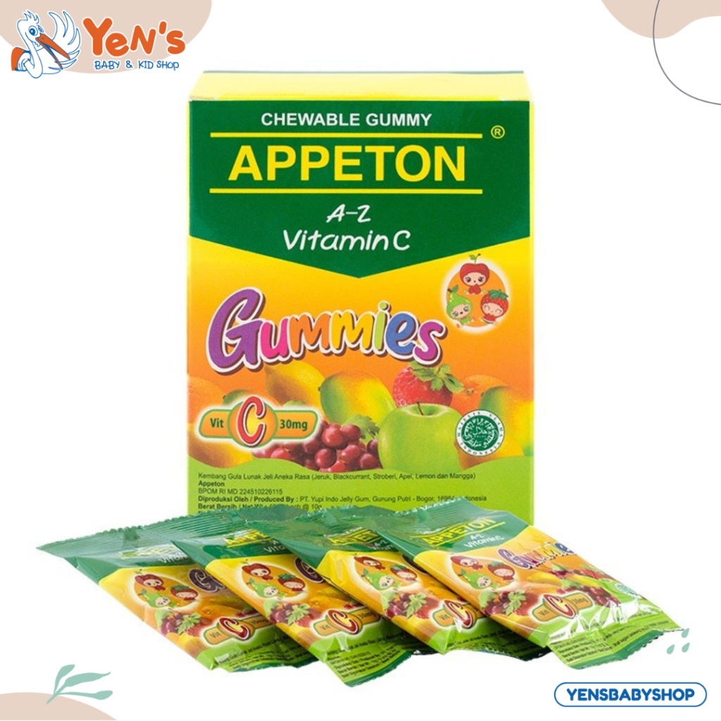 APPETON Gummies Passtilles Isi 4 pcs - Vitamin Anak