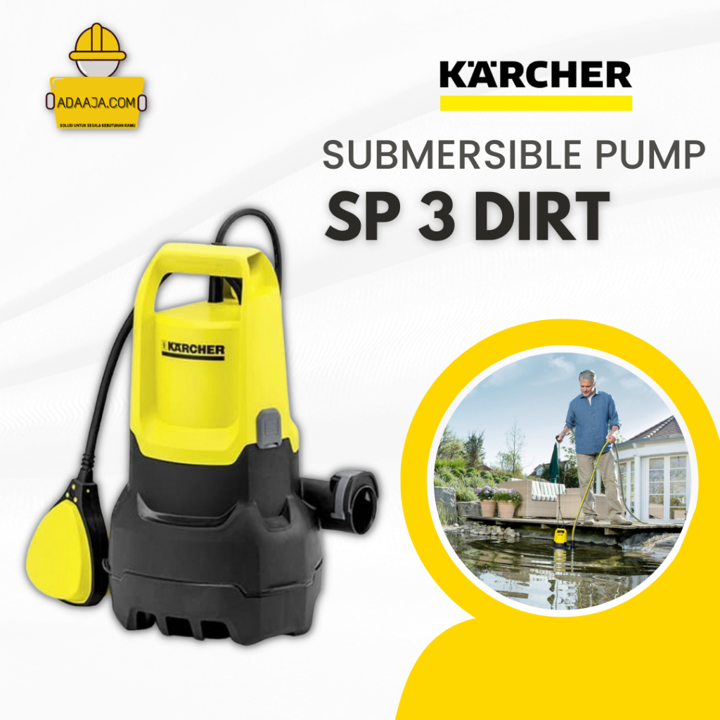 Karcher Sp 3 Dirt EU 350 Watt Submersible Pump / Pompa Celup