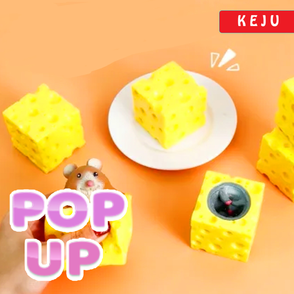 Mainan Squishy Pop Up Karet Silikon/ Squishy Pencet/ Mainan Pencet