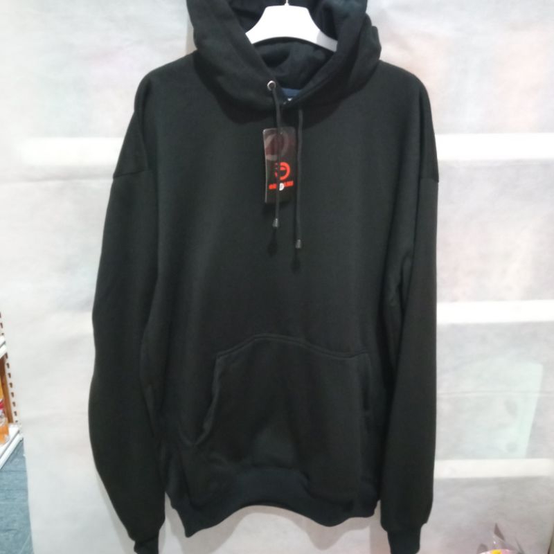 Hoodie hitam polos | Hoodie Hitam Unisex