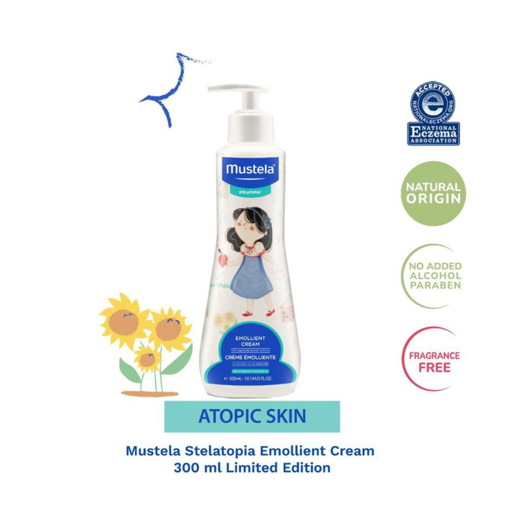 [PROMO] Mustela Stelatopia Emollient Cream LTD Lotion Bayi Kulit Atopik 300ml