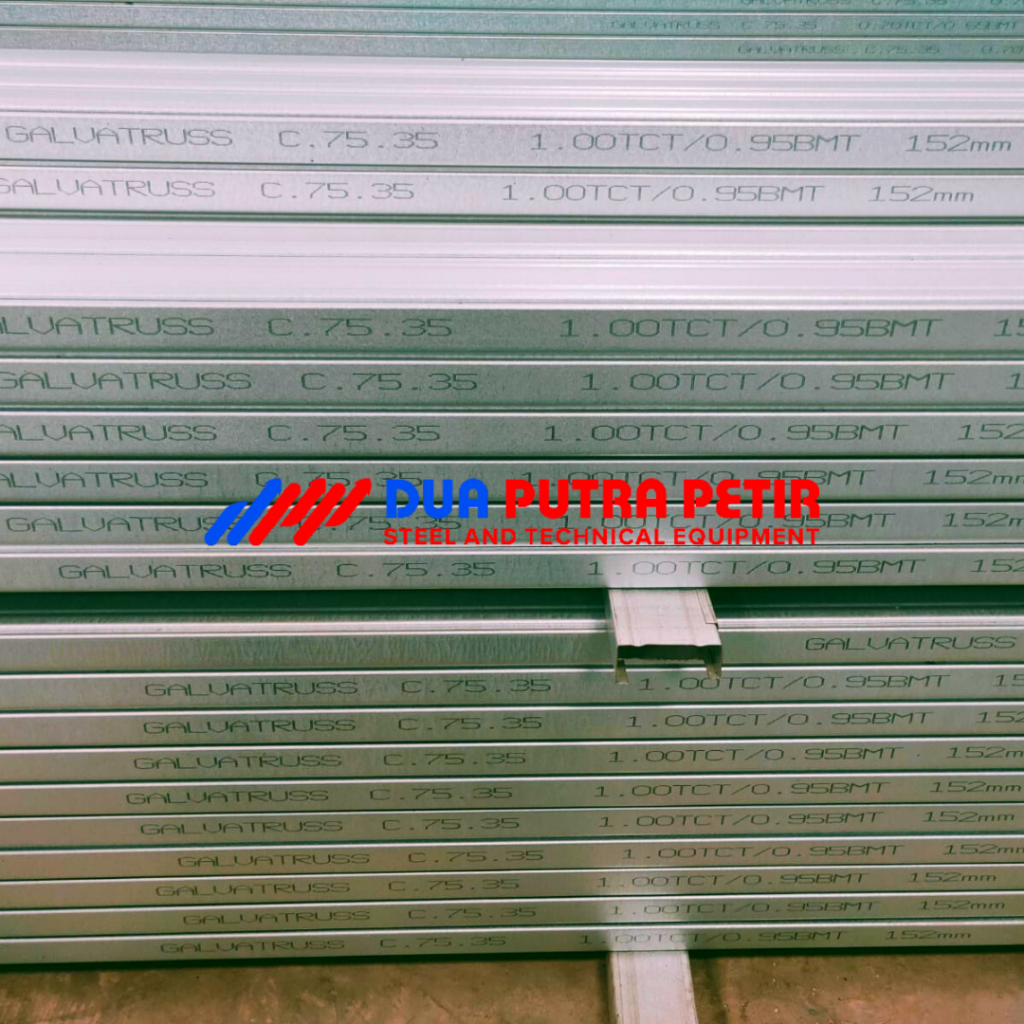 atap spandek galvalum Galvadeck GD 1000 0.35 TCT harga per m