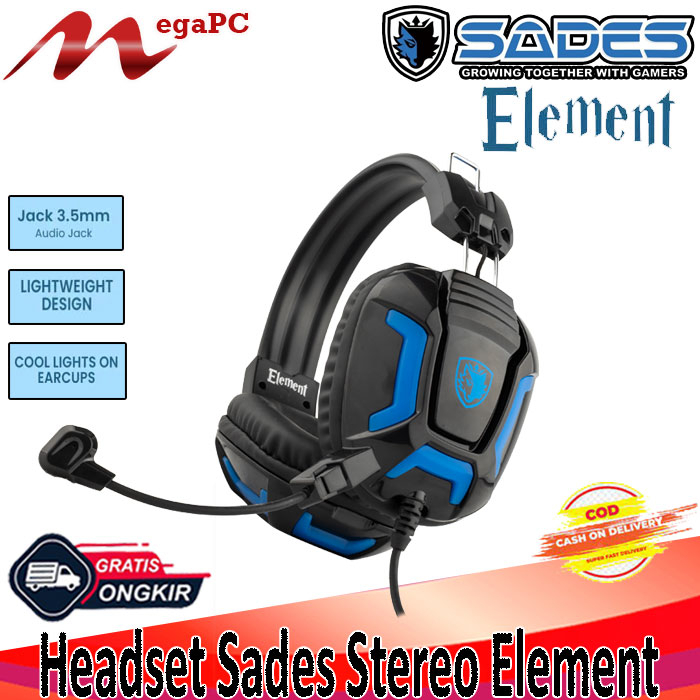 HEADSET SADES STEREO ELEMENT