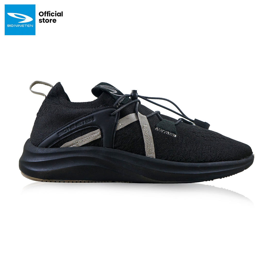 910 Nineten FUJI RCV Sepatu Lari - TRIPPLE BLACK