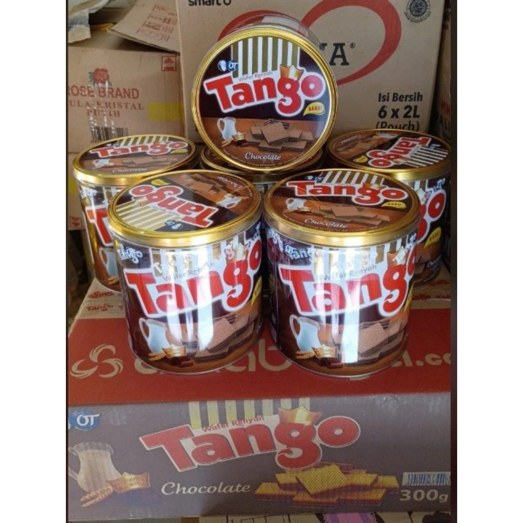 Tango Wafer 290 gr Tanggo Enak Snack Lebaran Hampers Lebaran Coklat Berlapis