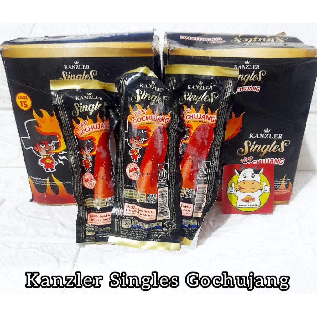 

FROZEN FOOD KANZLER SOSIS GOCHUJANG 60GRAM - DISASS JOGJA