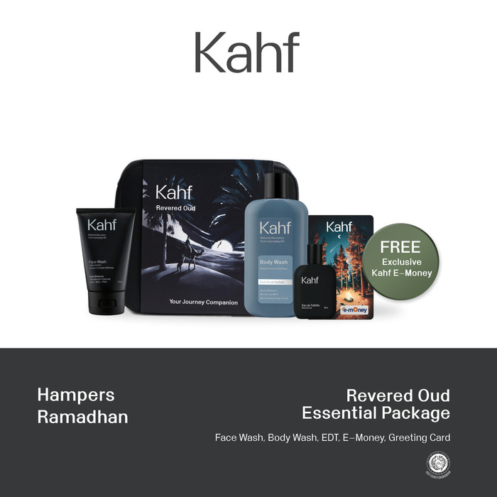 Kahf Essential Care Package (Body Wash, Face Wash, Eau de Toilete) - Paket Ramadhan Hampers
