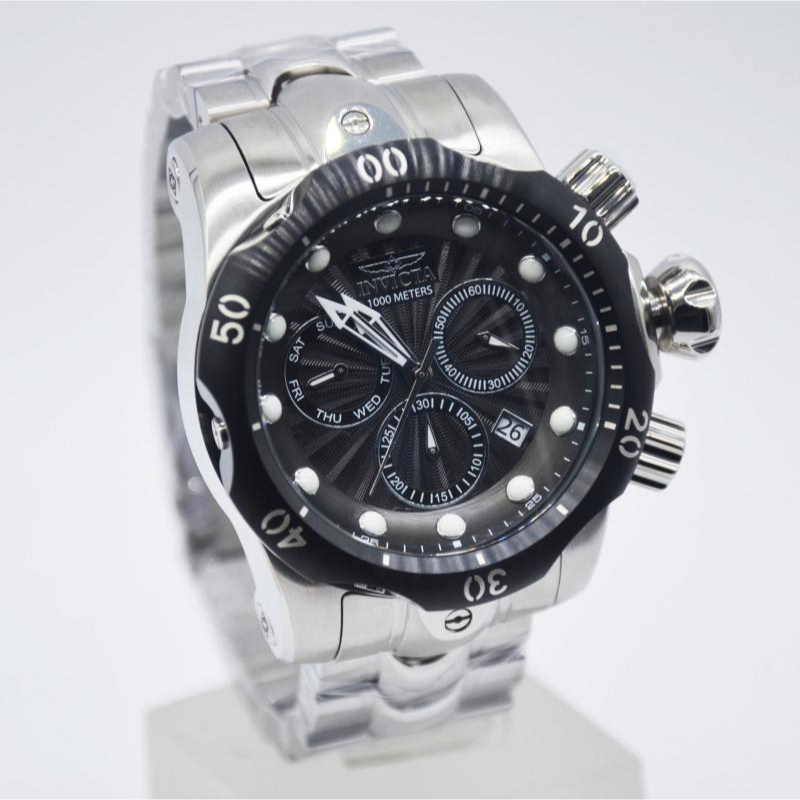 promo Jam Tangan Pria Invicta 23888 Rantai Silver Original Swiss Made