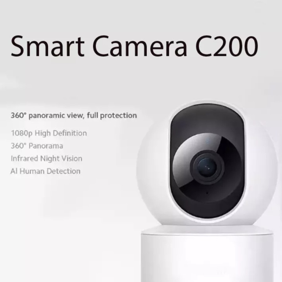 Xiaomi CCTV C200 Smart Camera 1080P 360° Night Vision AI Detection