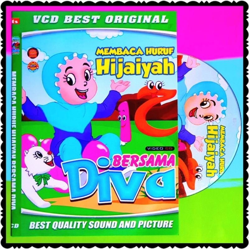 KASET FILM DIVA BELAJAR MEMBACA HURUF HIJAIYAH-KASET FILM DIVA-KASET EDUKASI ANAK-KASET EDUKASI ANAK