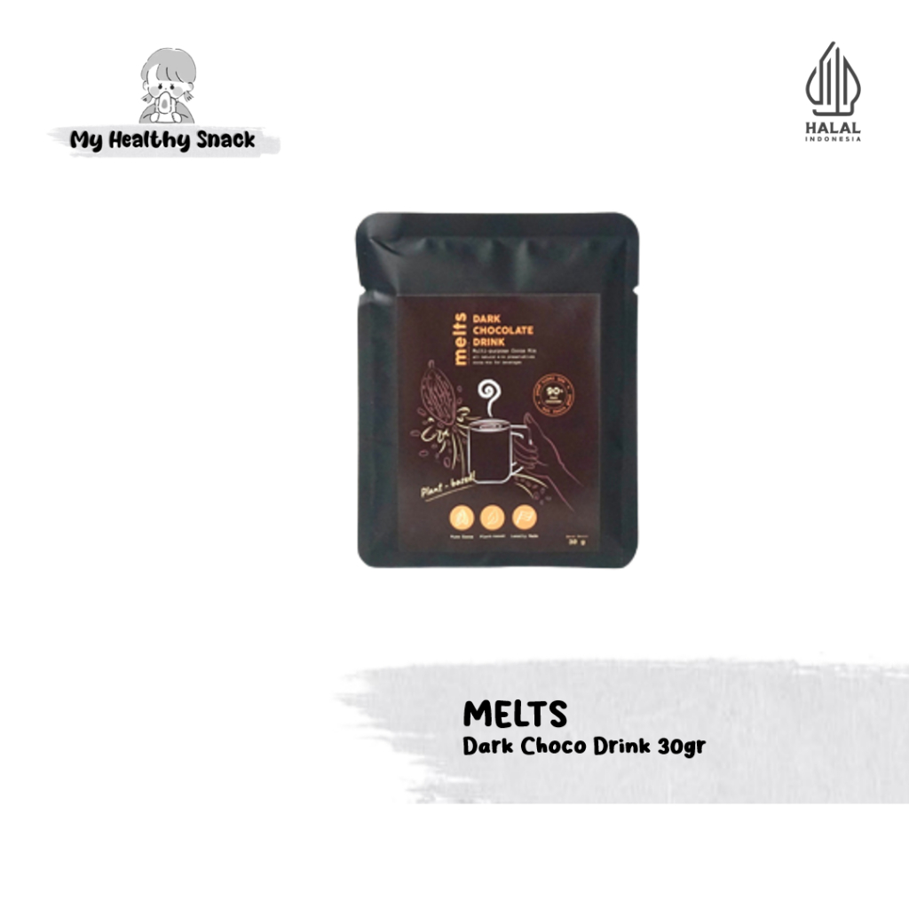

MELTS Minuman Cokelat Dark Choco Drink - 30ml