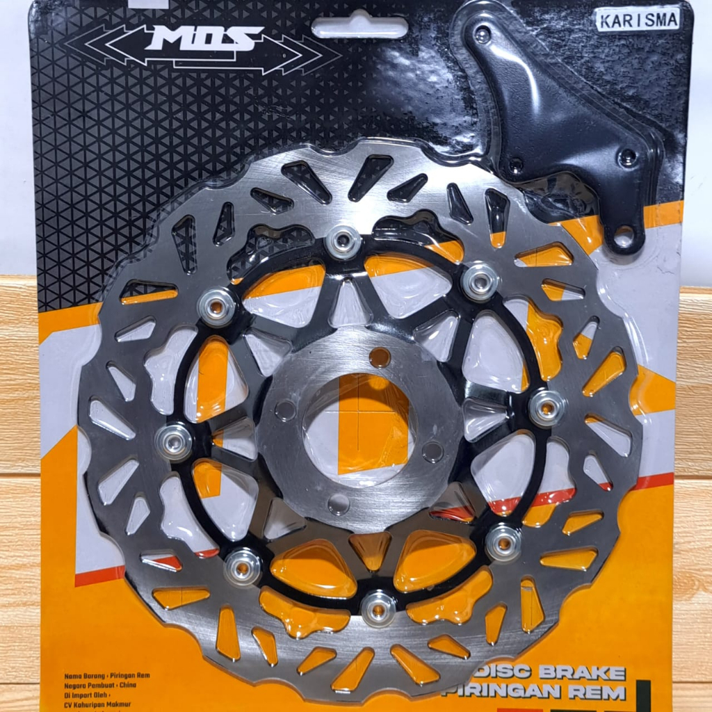 PIRINGAN CAKRAM KARISMA DISK DEPAN KHARISMA, SUPRA X 125 CS1 SUPRA FIT NEW LEBAR 300 MM RIDE IT