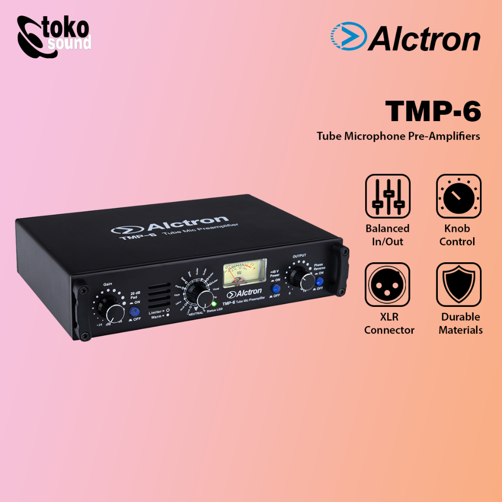 ALCTRON TMP6 TMP 6 - Tube Microphone Preamplifiers