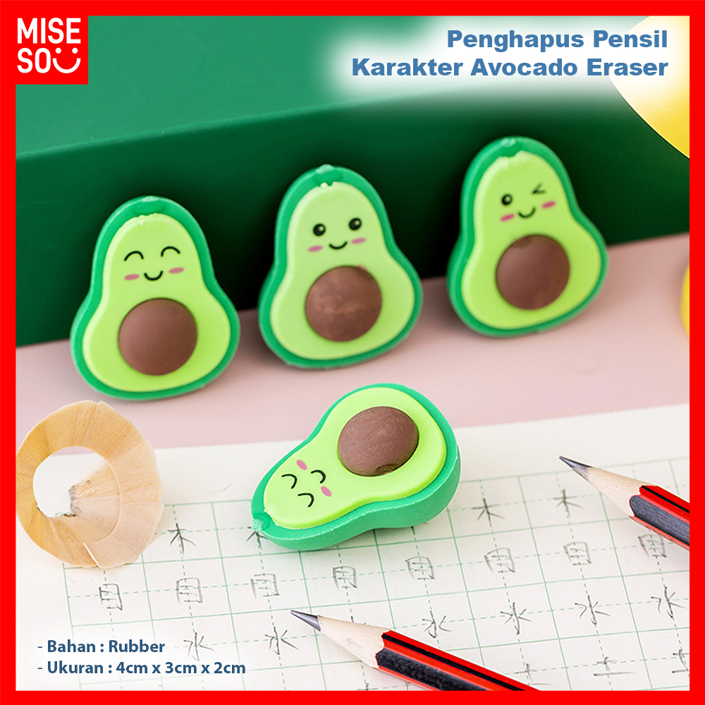 

Penghapus Eraser Pensil Karakter Avocado 844