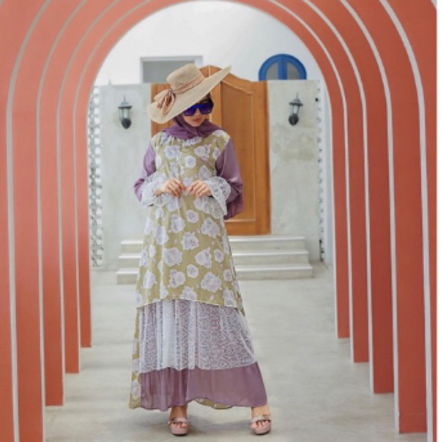 numia nuraz hijau dress