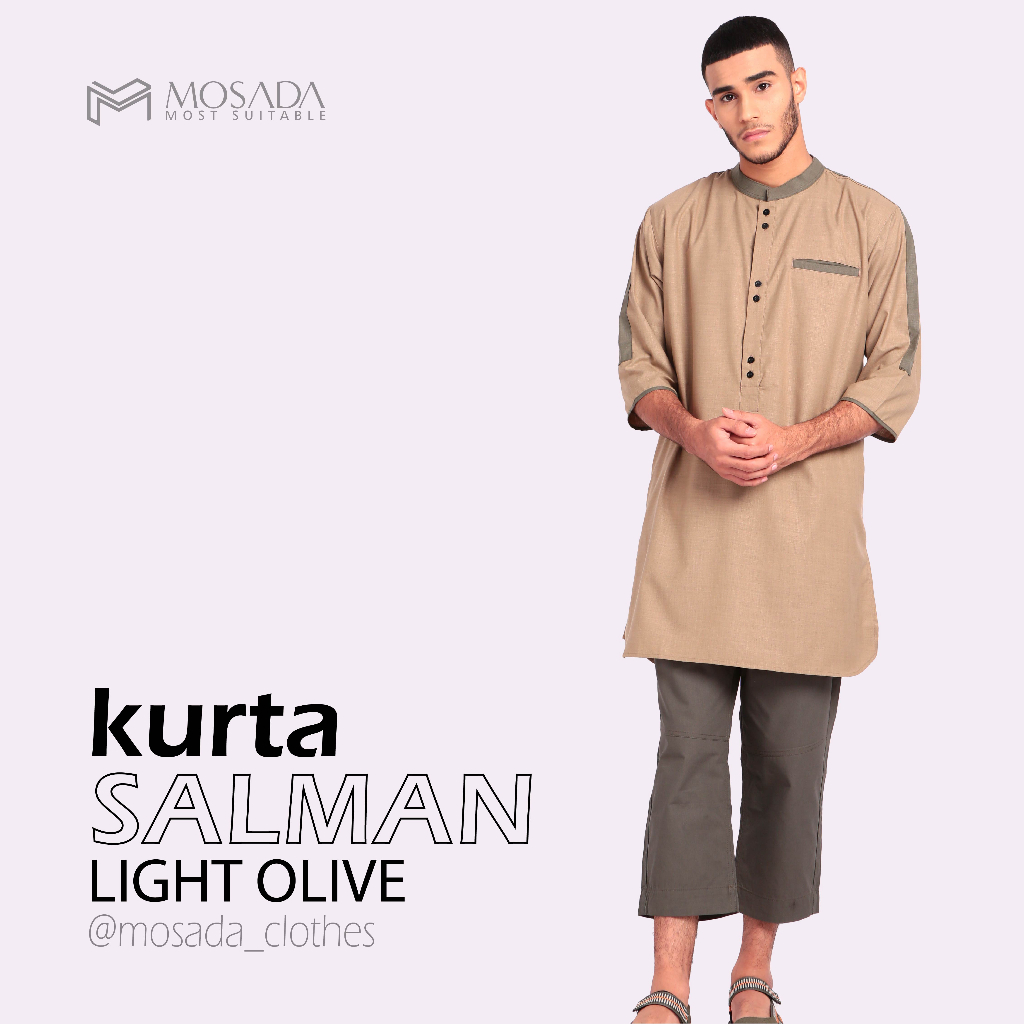 KURTA SALMAN/KURTA MOSADA/KURTA DEWASA/KURTA KATUN/BAJU KURTA