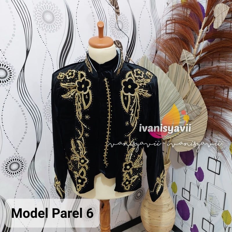 Beskap Pengantin / Beskap Bludru Payet - Model Parel 6