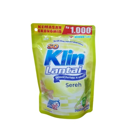 SO KLIN LANTAI POUCH 60ML PER 1 PCS [SWEETSPACE]