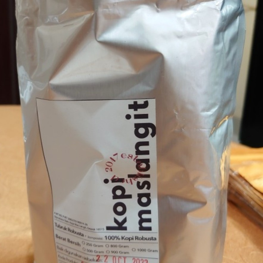 

Kopi Bubuk Robusta Murni Tanpa Campuran Kopi Hitam Asli 800 gram