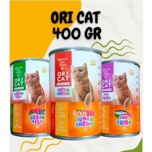 ORICAT KALENG 400GR Makanan Basah Kucing Ori Cat Food Wet