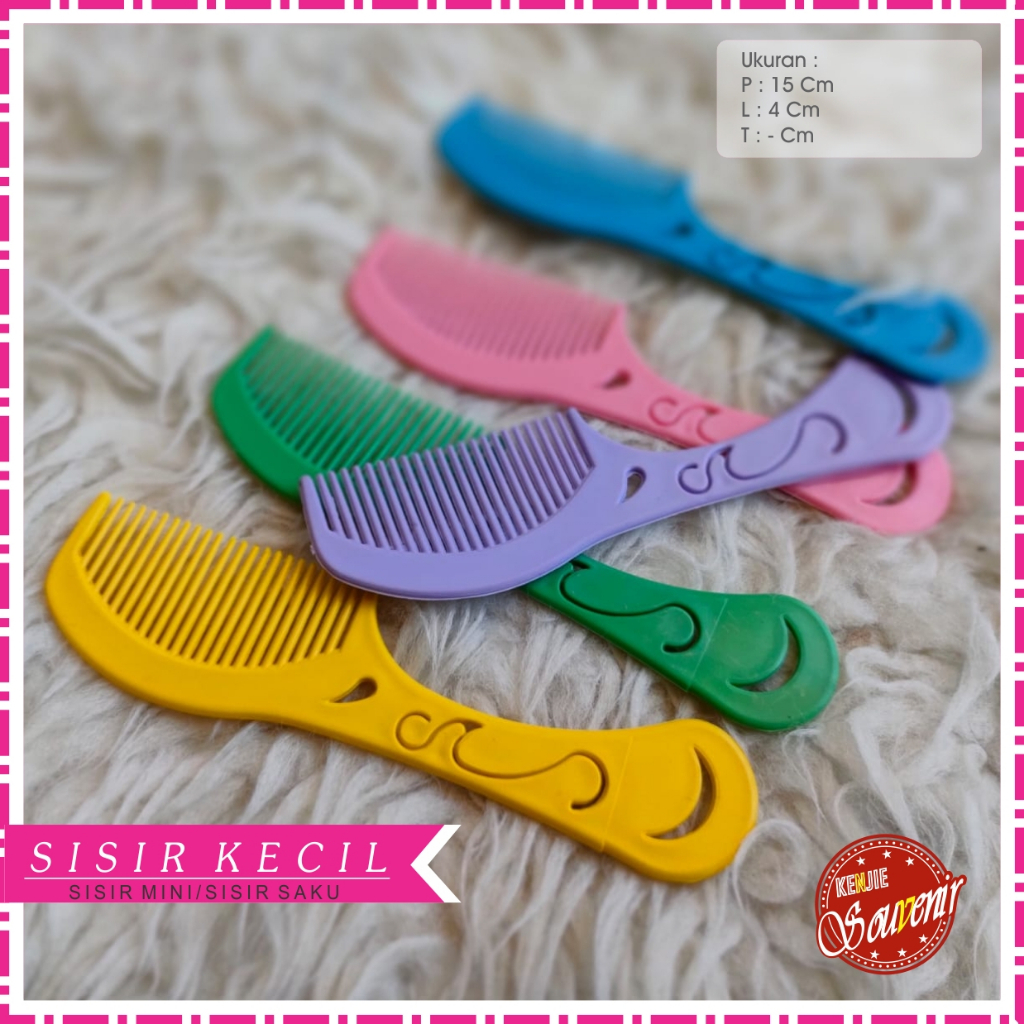 Souvenir Sisir Mini / Souvenir Pernikahan / Sisir Rambut / Isi 50