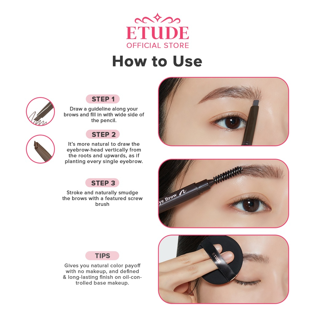 [COD]Etude House Drawing Eye Brow EyeBrow Double-headed EyeBrow